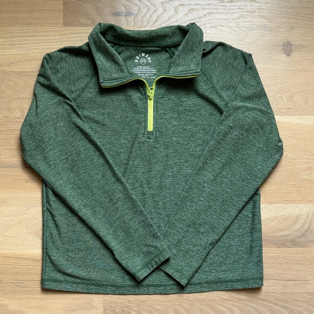 Boys’ Primary Evergreen FlexKnit Half-Zip Pullover - Size 8-9
